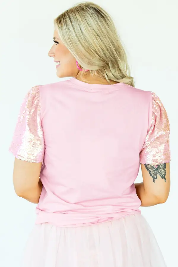 Three Sweet Hearts Printed Tee
