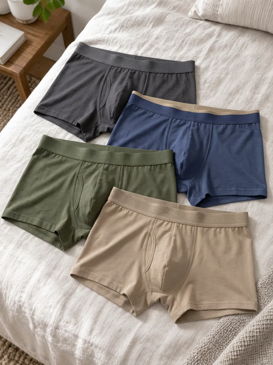 Men's Everyday Rotation Cotton Boxer Briefs Set