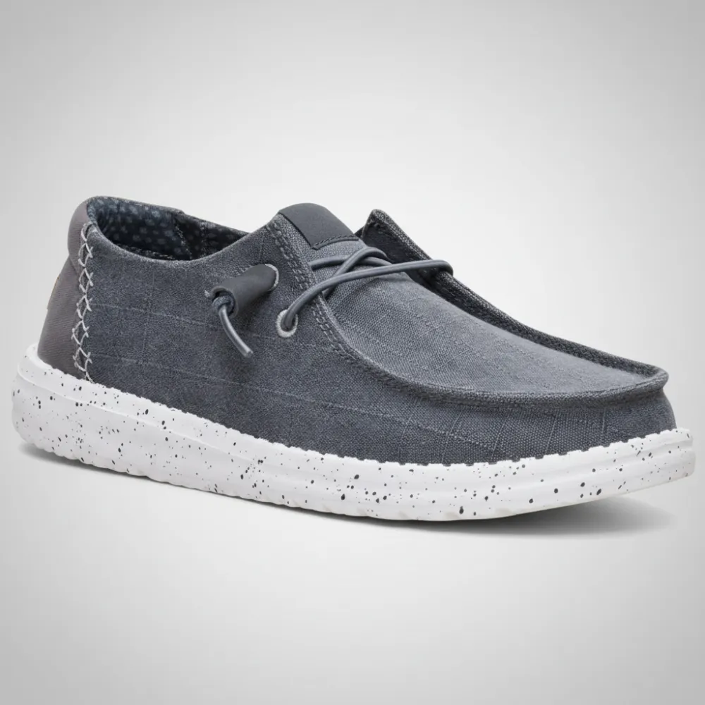 Wendy Chambray Grid Casual Shoe