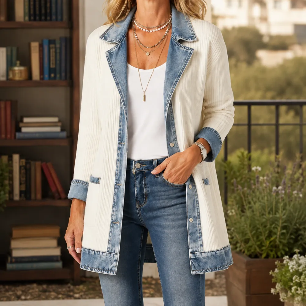 Ribbed Layering Cardigan