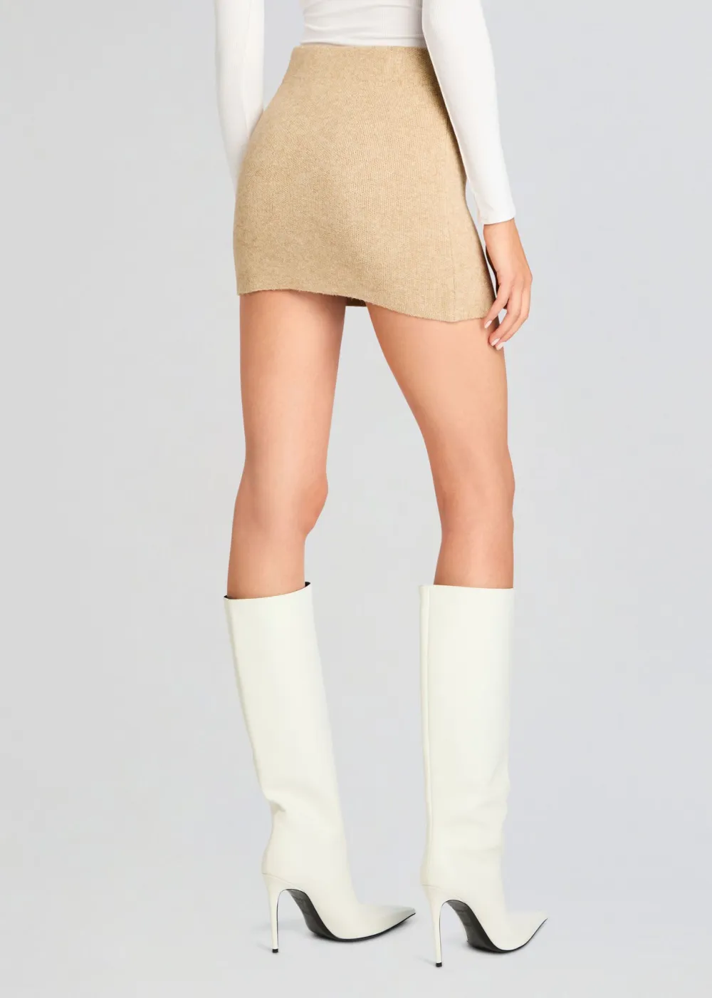 Knit Mini Skirt