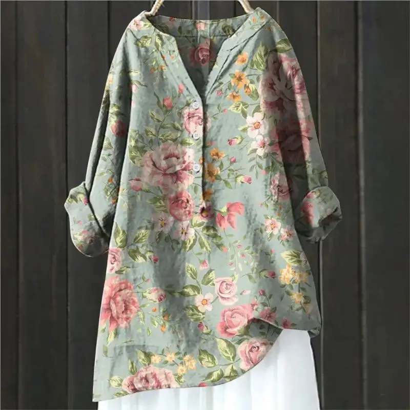 Soft Structure Floral Blouse