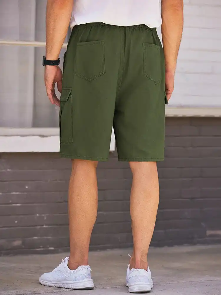 Casual Cotton Cargo Shorts