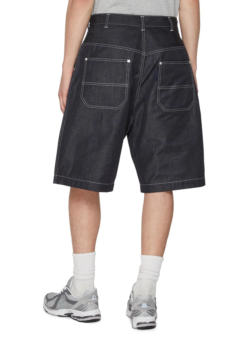 Casual Daily Breathable Dark Blue Shorts