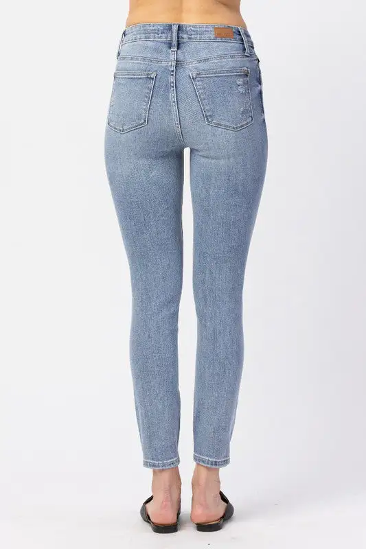 Distressed Skinny Jeans