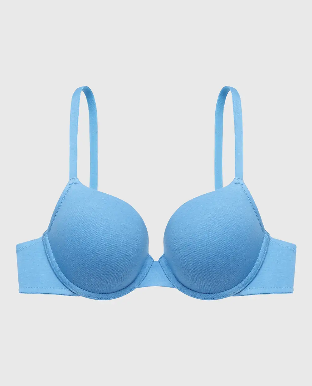 Lightly Lined Demi Cotton Bra