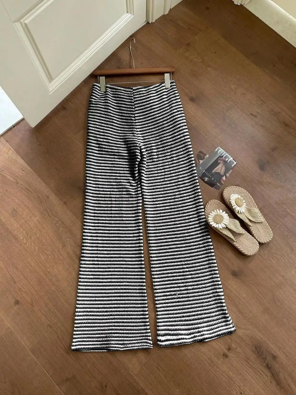 Resort Drawstring Wide Leg Pants