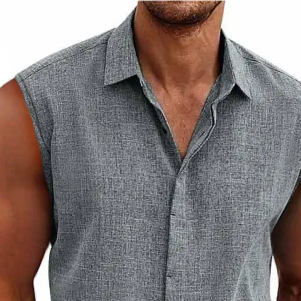 Textured Woven Cotton Shirt
