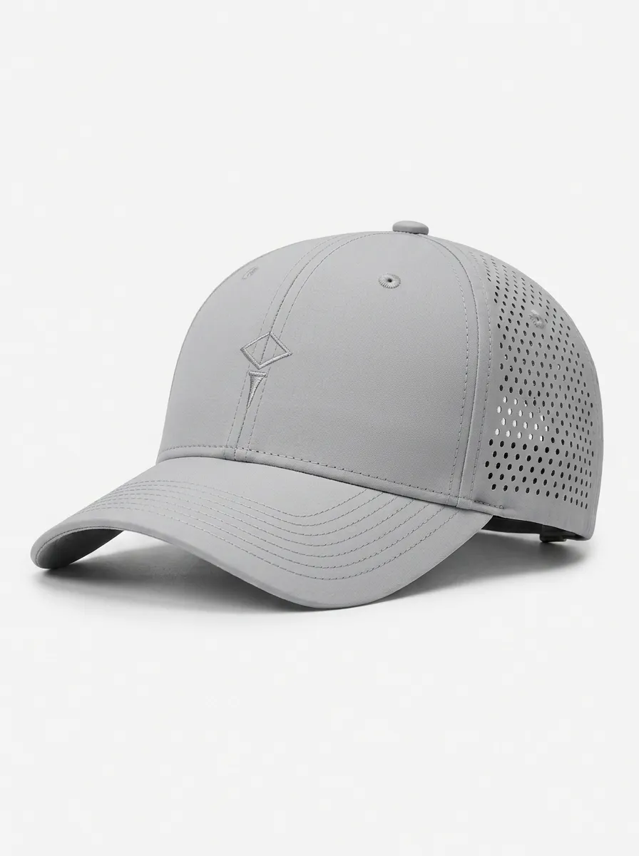 Unisex Equestrian Lover Geometric Logo Embroidered Performance Cap