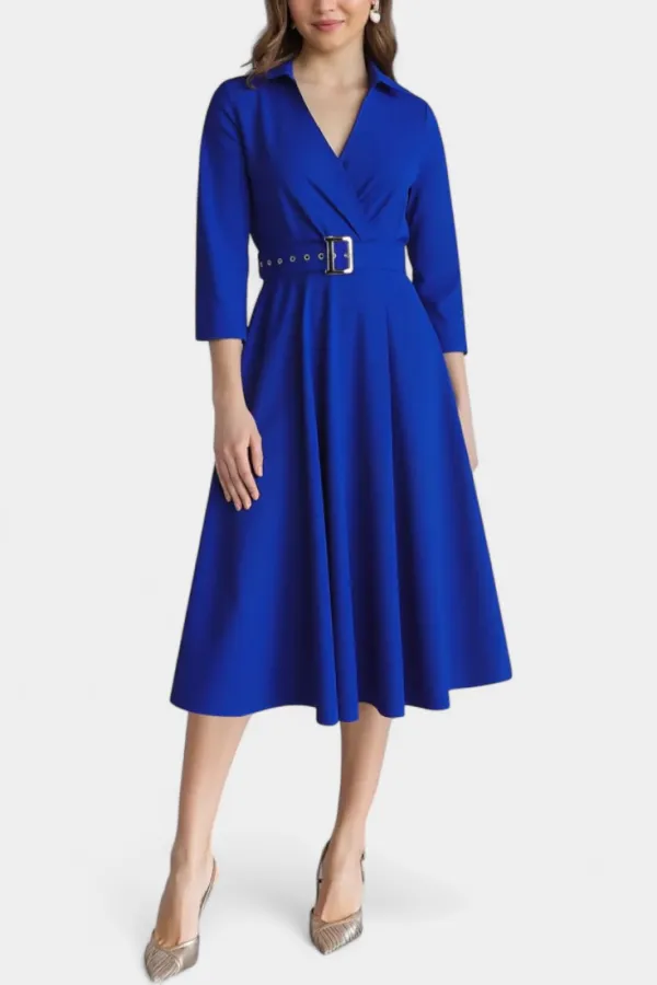 Tailored Midi Dress