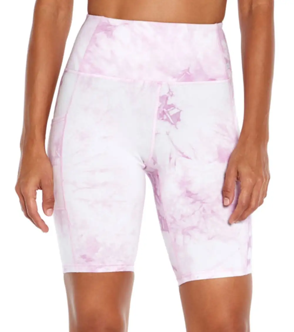 Tie Dye Longline Yoga Shorts