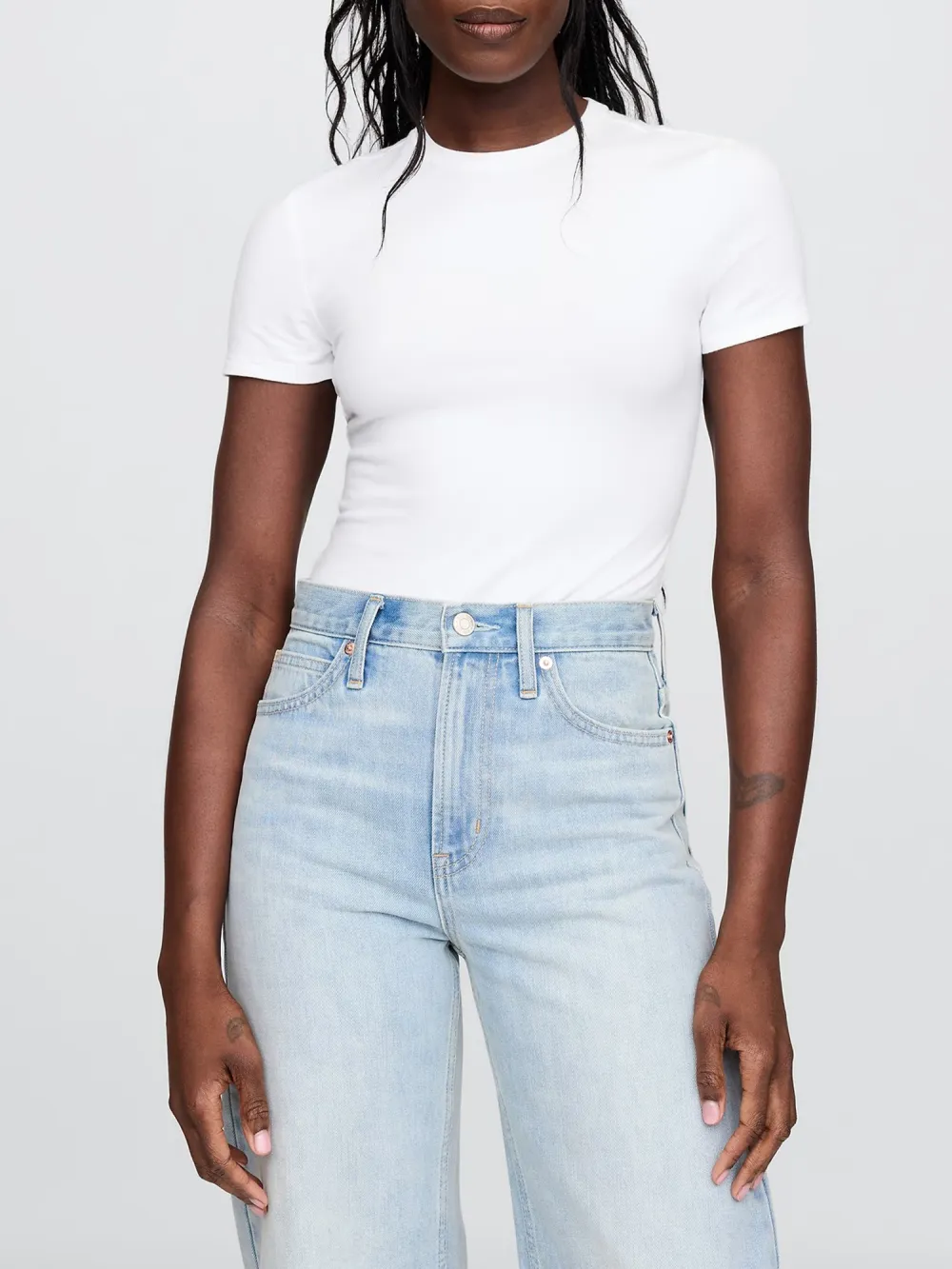 Fitted One-Piece T-Shirt