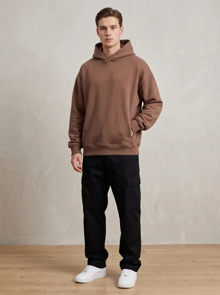 Relaxed Everyday Unisex Casual Hoodie