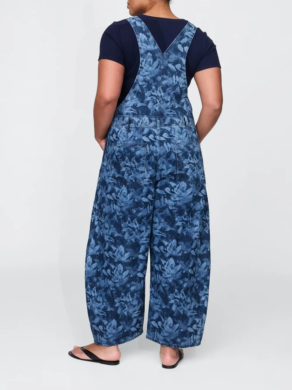 Full Print Denim Straps
