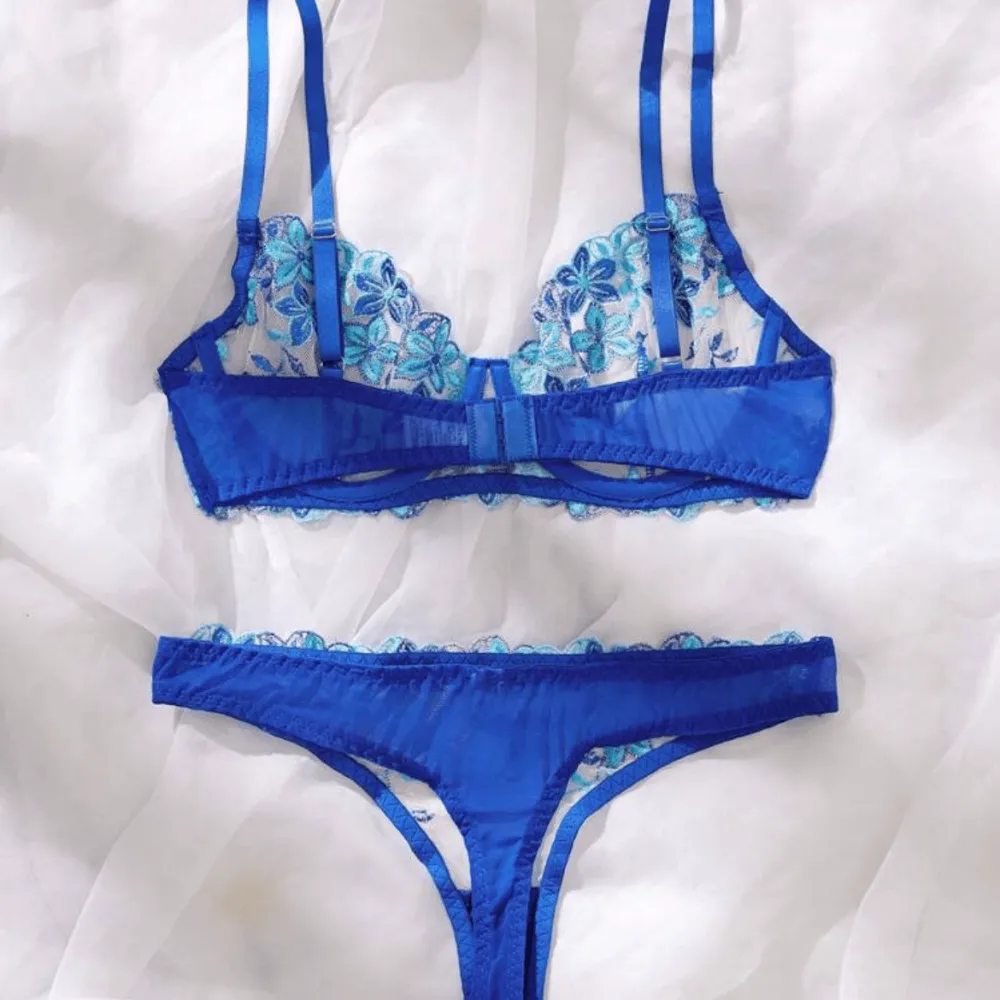Underwire Bra And Panty Set