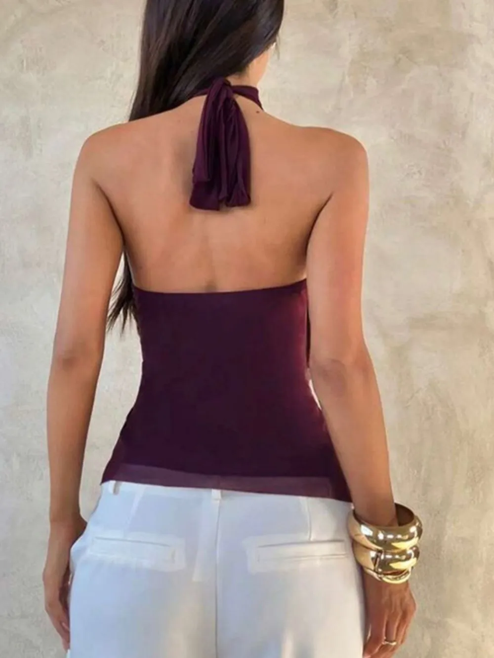 Relaxed Ruffled Tank Top
