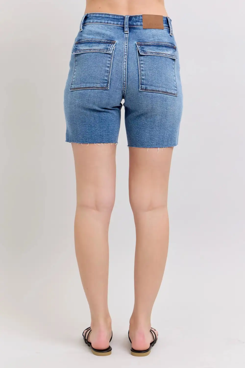 Pocket Detail Relaxed Bermuda Shorts