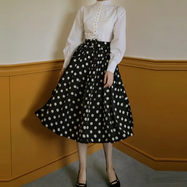Cozy Seaside Everyday Casual Polyester Skirt