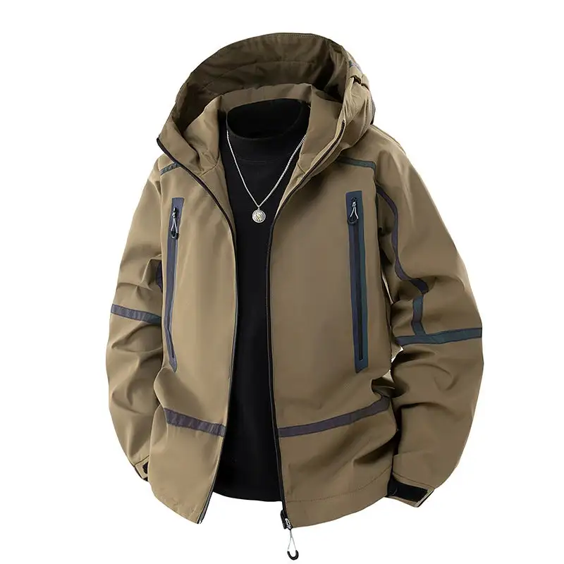 Reflective Trim Utility Jacket