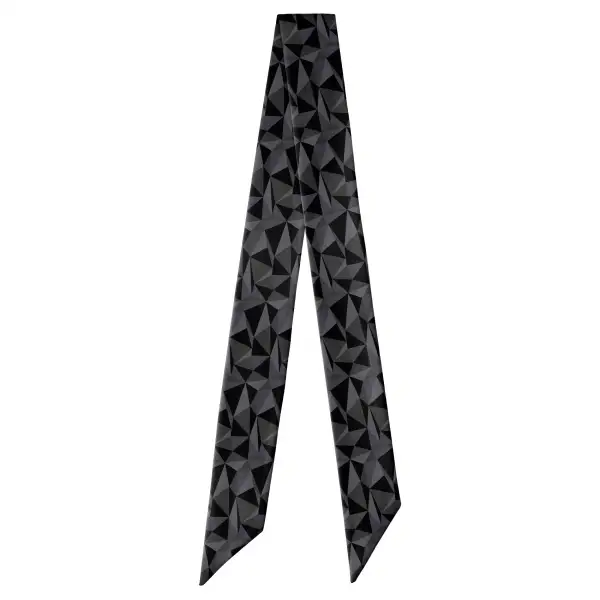 Crag Geometric Pattern Hair Scarf