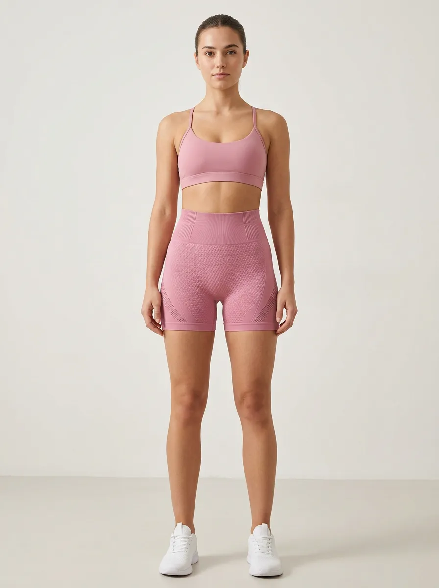 Women's Refined High Waist Seamless Fitness Shorts