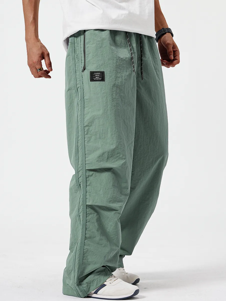 Pocket Seamed Detail Trousers