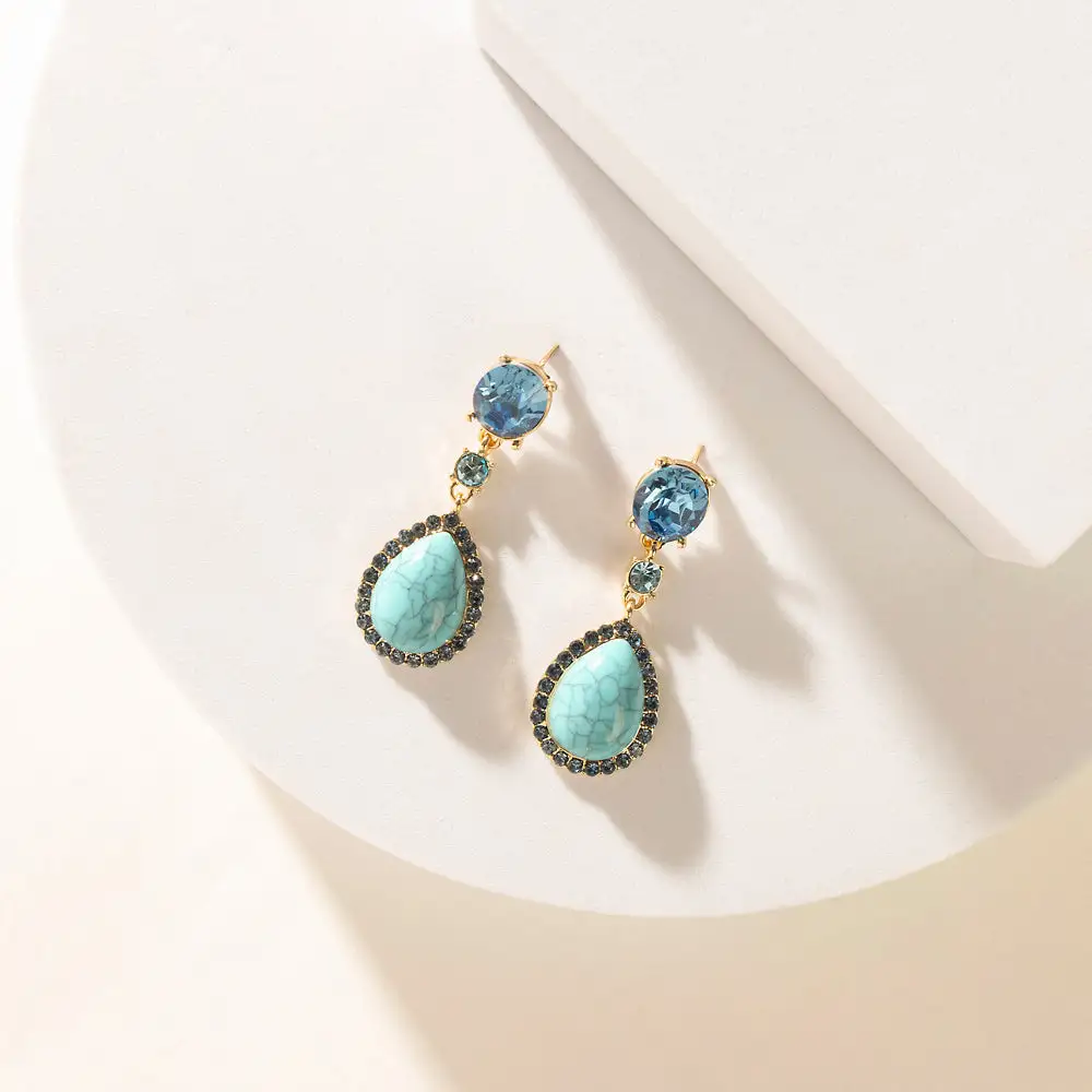 Layered Expressive Artful Statement Earrings