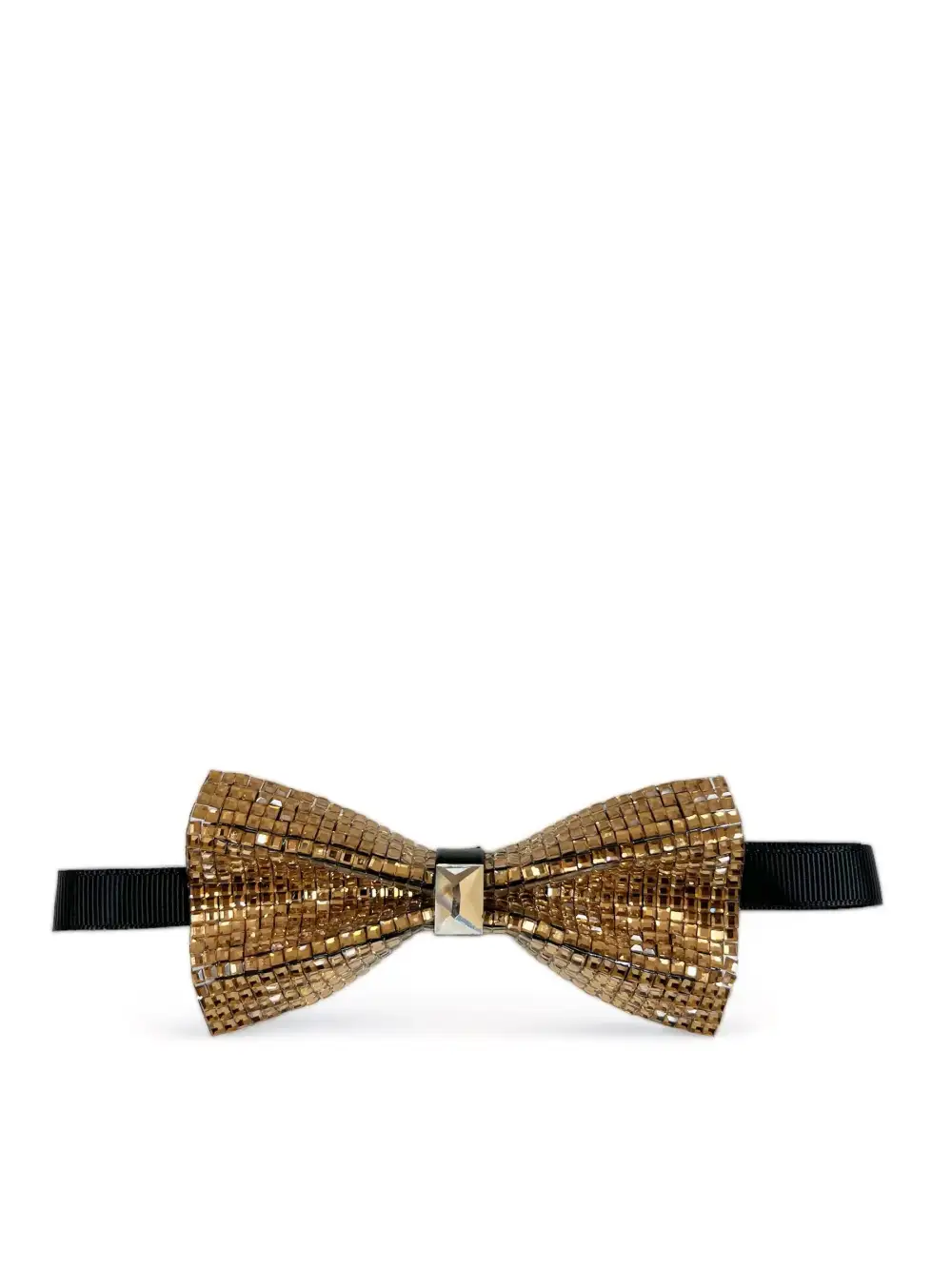 Well-Dressed Crystal Polyester Pre-Tied Bow Tie
