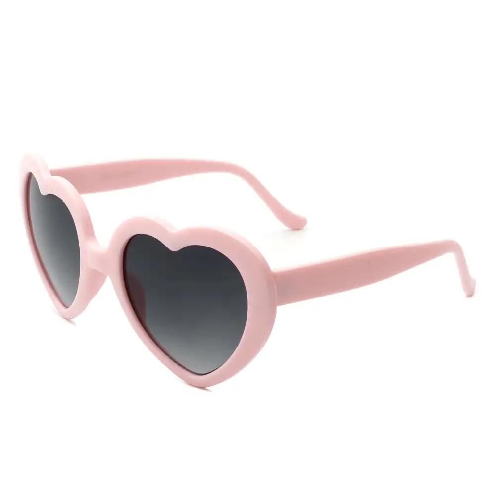 Layered Heart Shape Frame Sunglasses