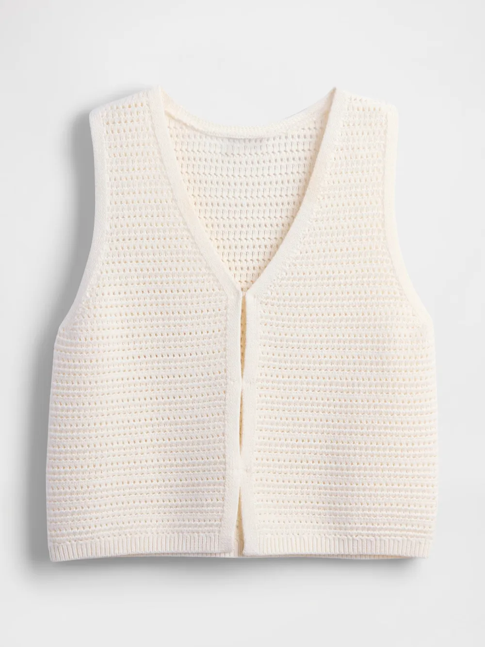 Cotton V-Neck Vest