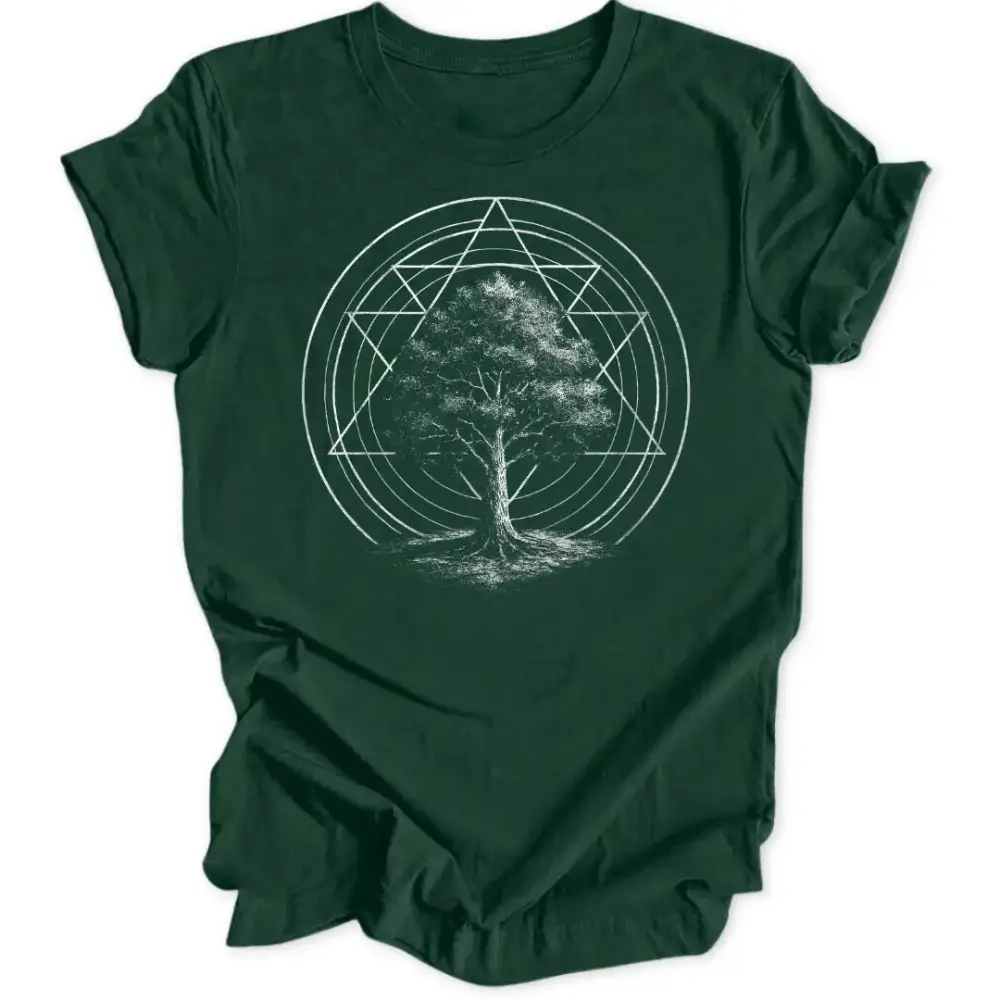 Vintage Geometry Unisex T-Shirt