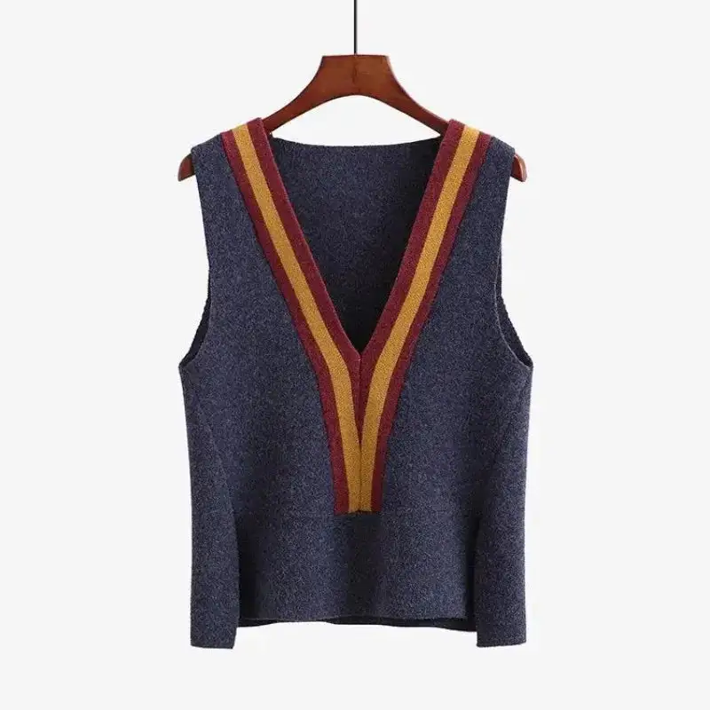 Chic Mustard Knit Vest