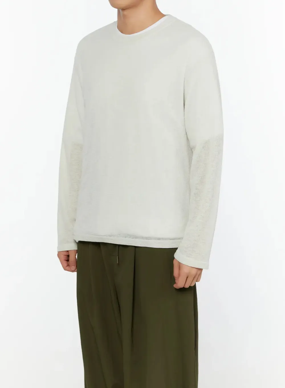 Men's Layered Long Sleeve Tee