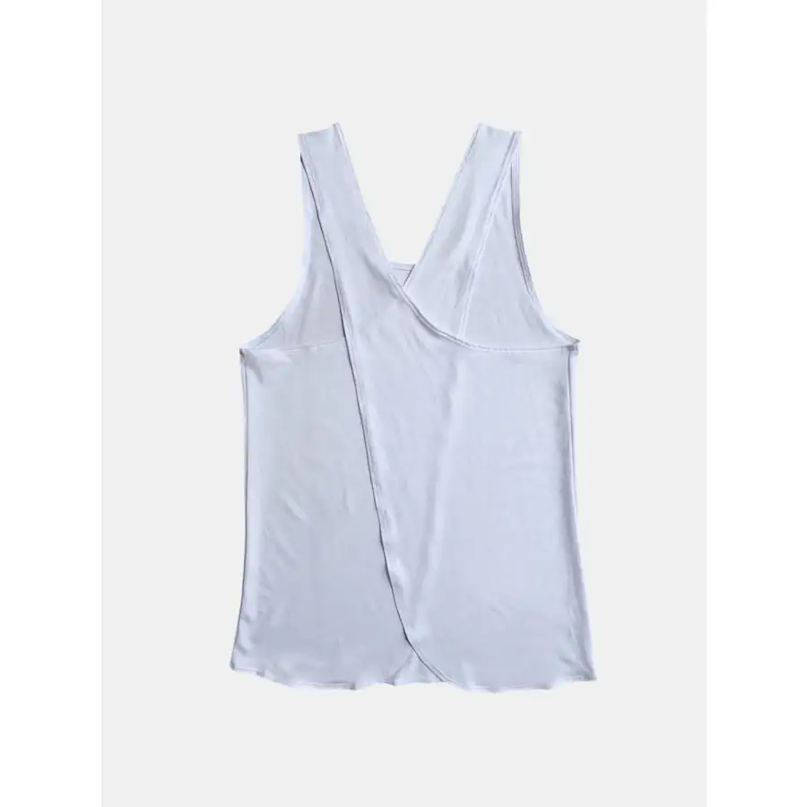 Crisscross Scoop Neck Active Tank