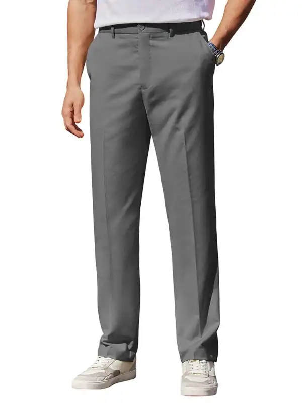 Utility Stretch Waist Dress Pants