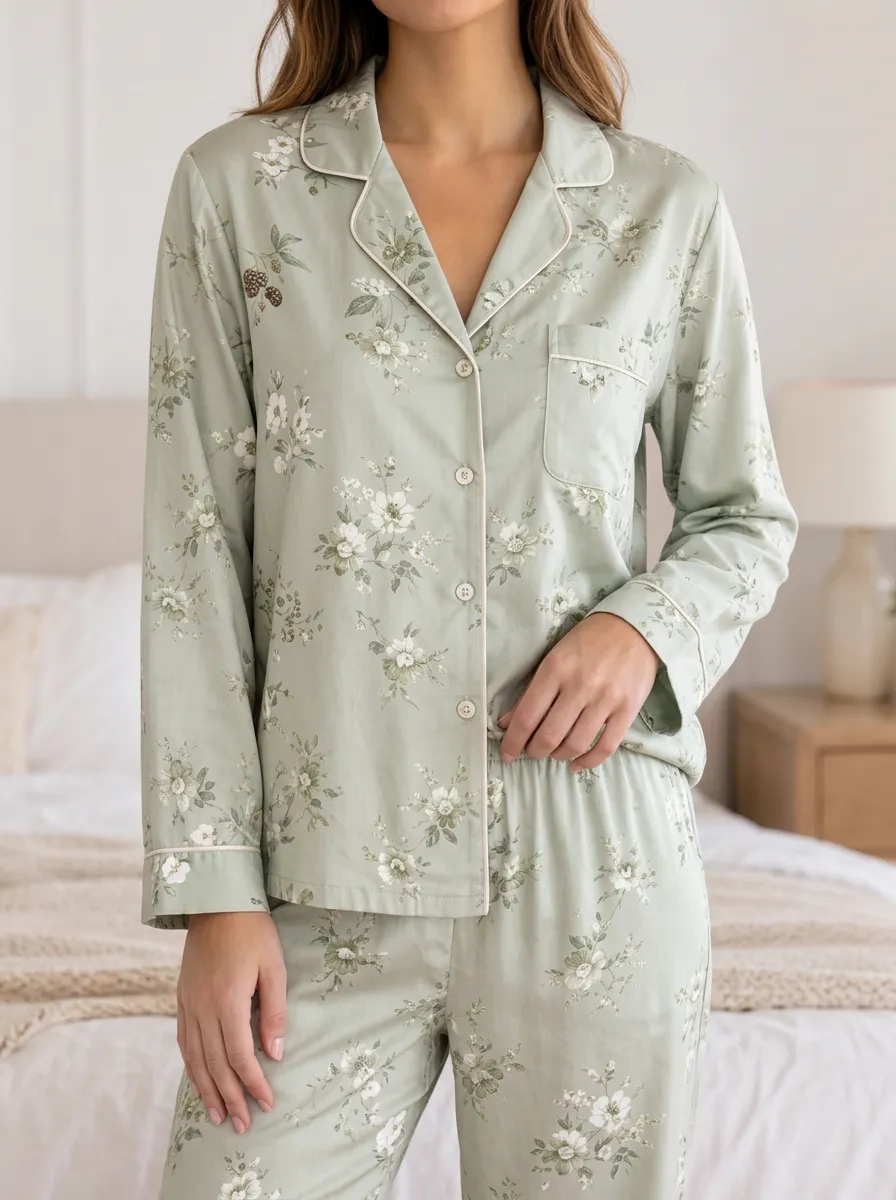 Easygoing Floral Botanical Sleepwear