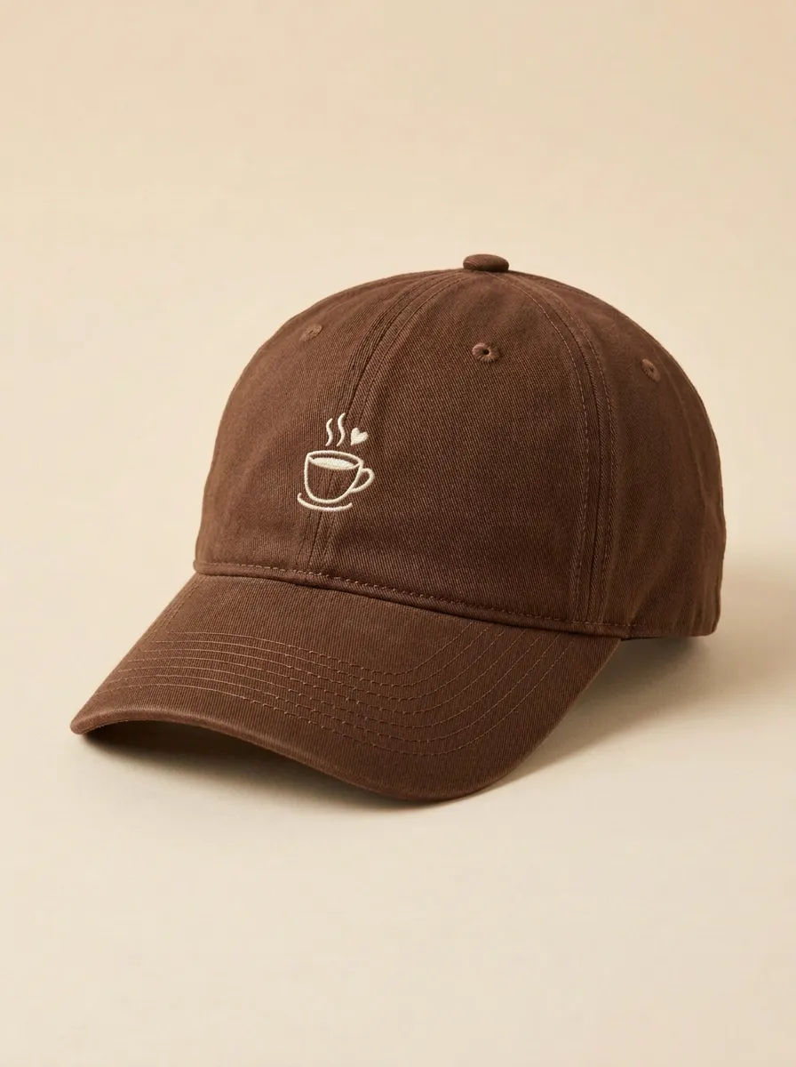 Versatile Coffee-Lover Embroidered Unisex Baseball Cap