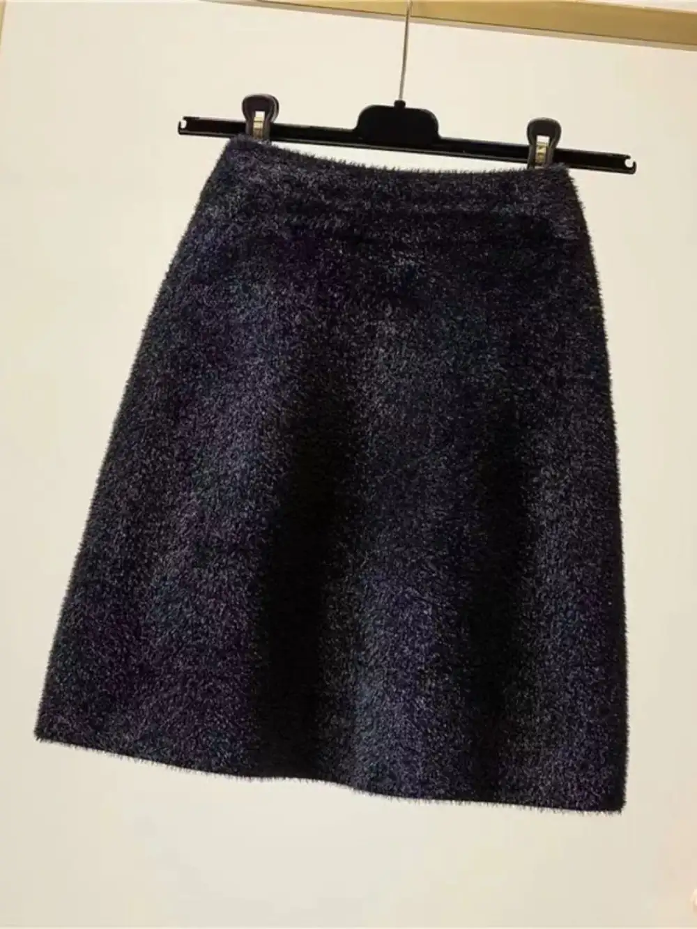 Natural Knit Plush Skirt