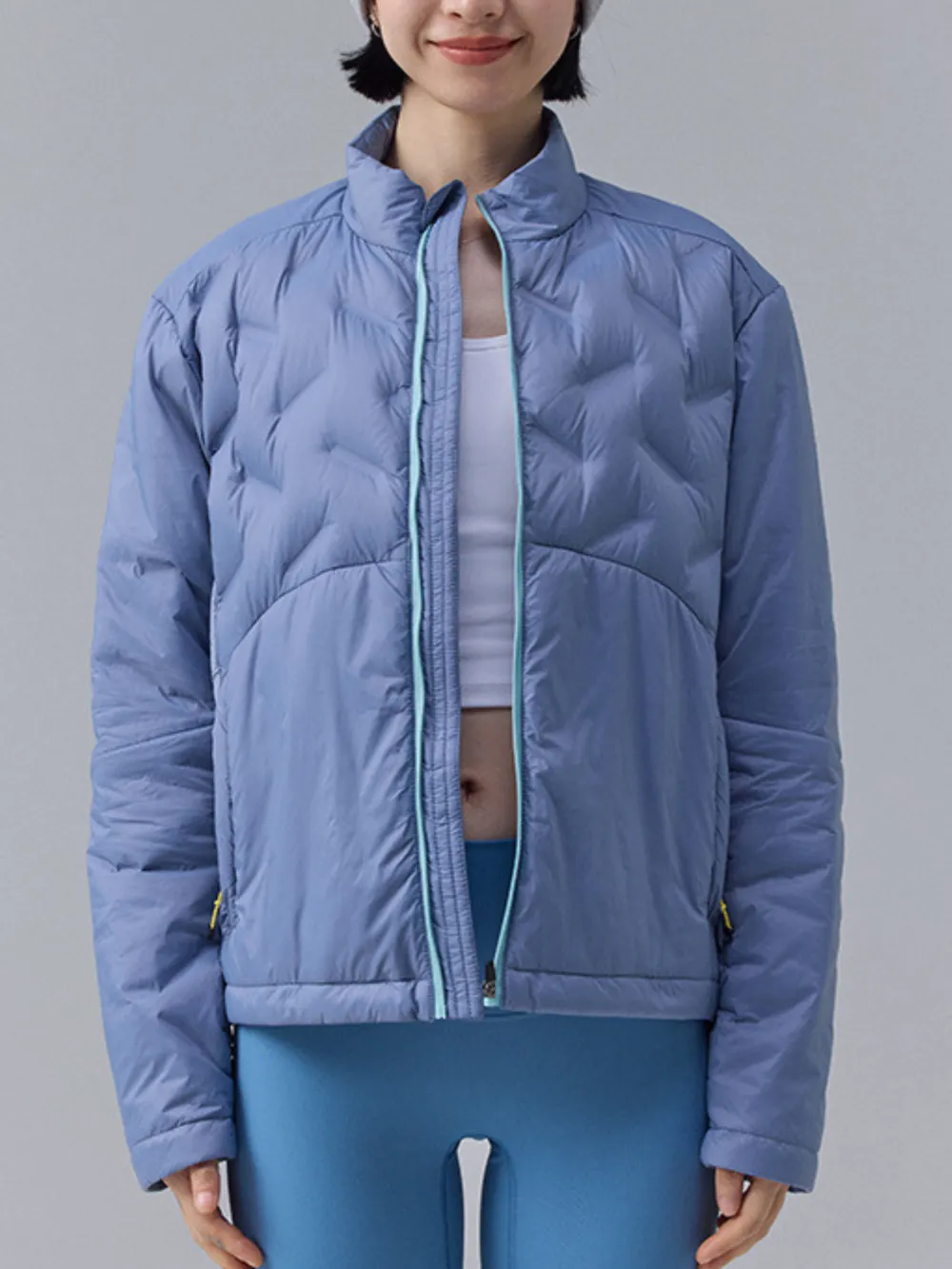 Flexible Layer Water Repellent Lightweight Breathable Insulated Outdoor Jacket