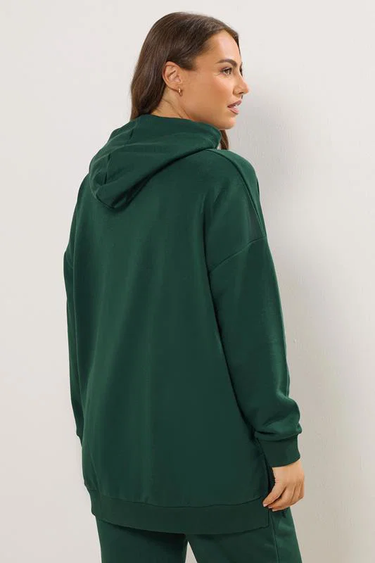 Green Pocket Front Hoodie detail 2