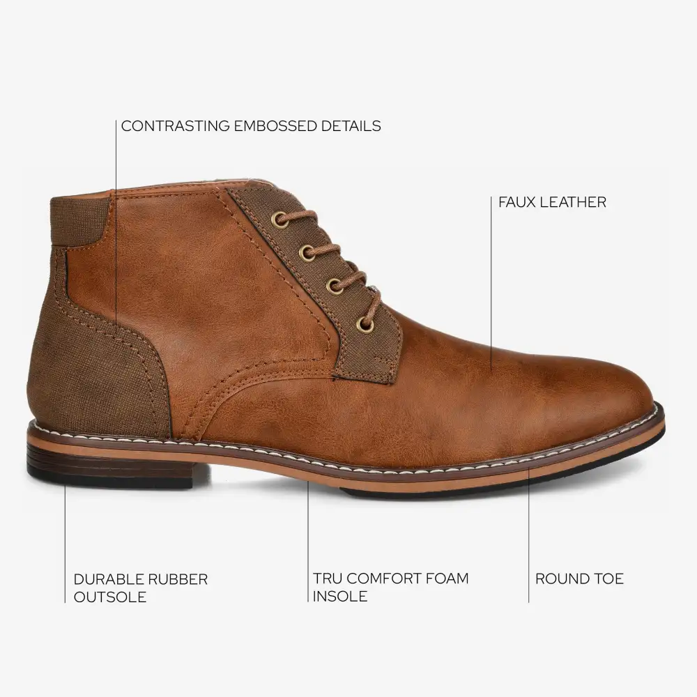 Splicing Plain Toe Work Boots