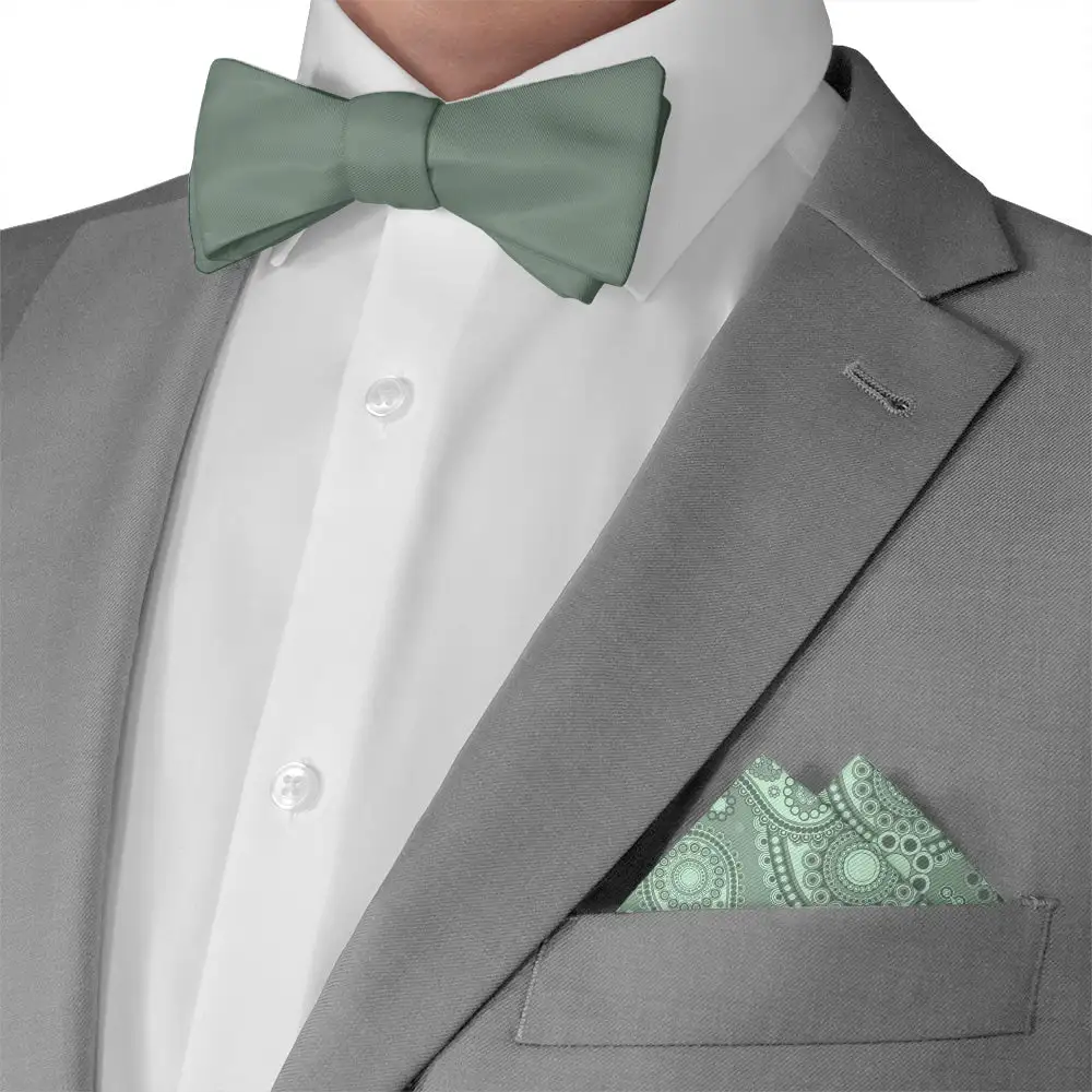 Crisp Stylish Paisley Pocket Square