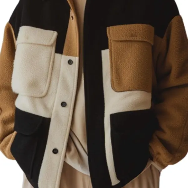 Rugged Pocket Fleece Jacket