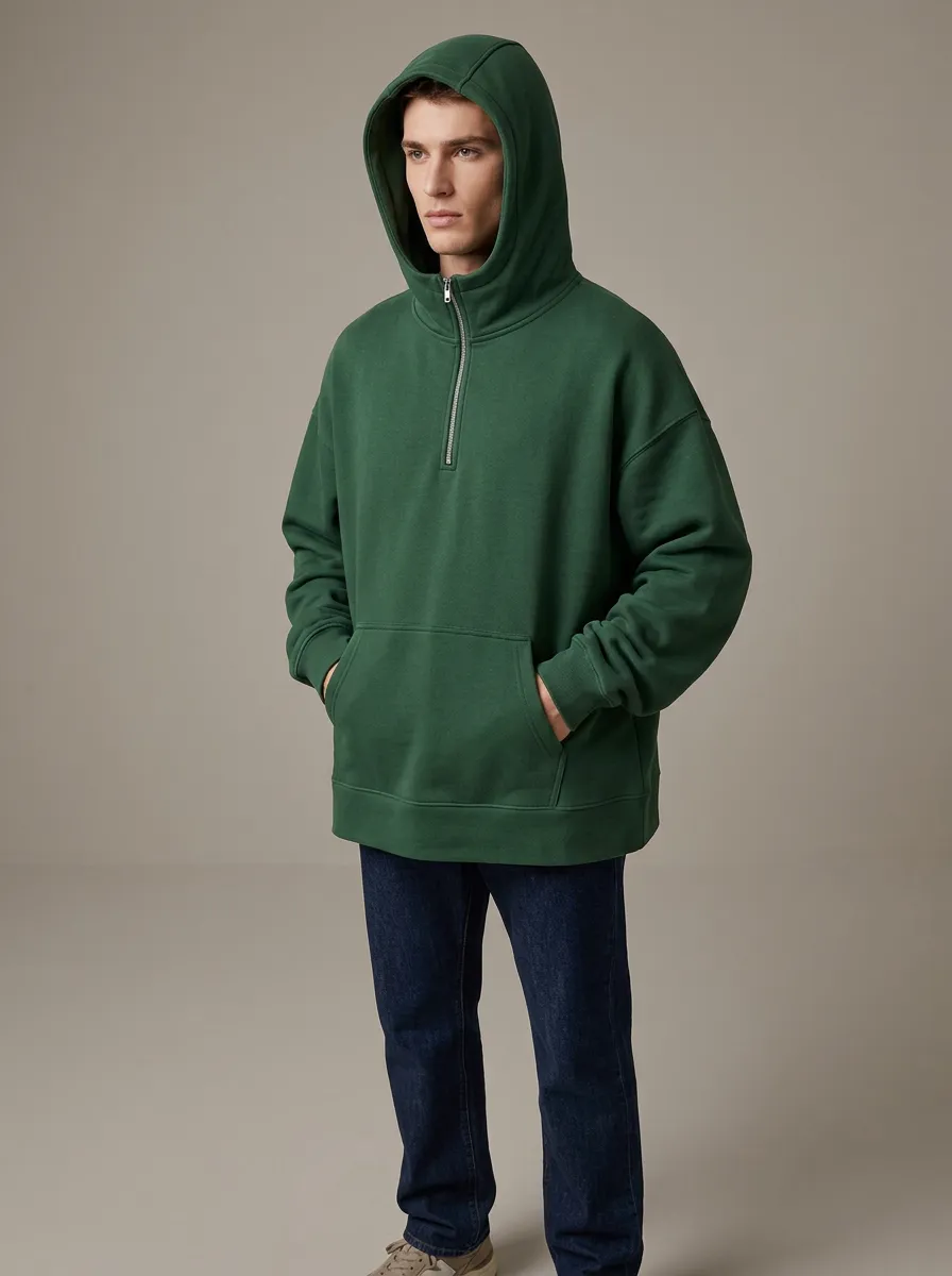 Versatile Layer Unisex Pullover Hoodie
