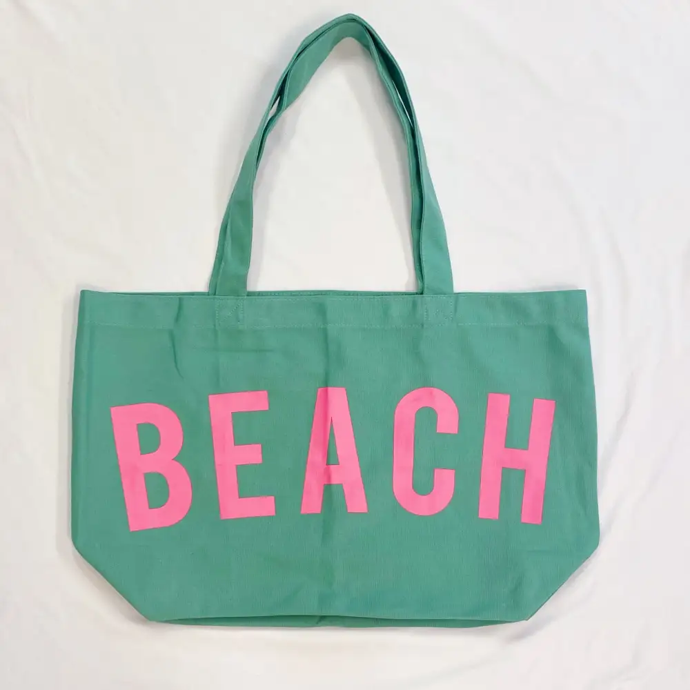 Well Made Beach Canvas Tote