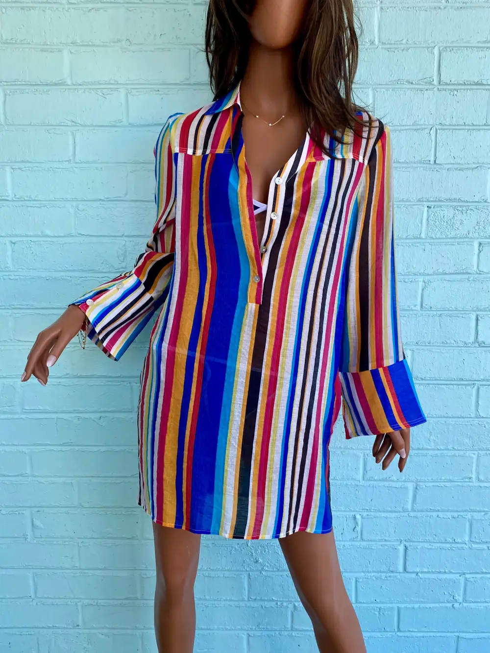 Relaxed Striped Tunic