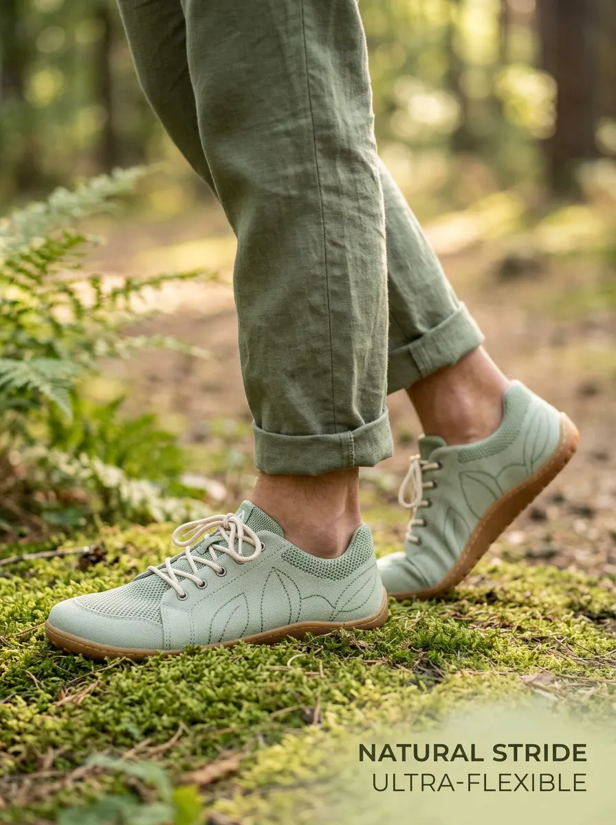 Daily Leaf Graphic Daily Wear Unisex Barefoot Shoes
