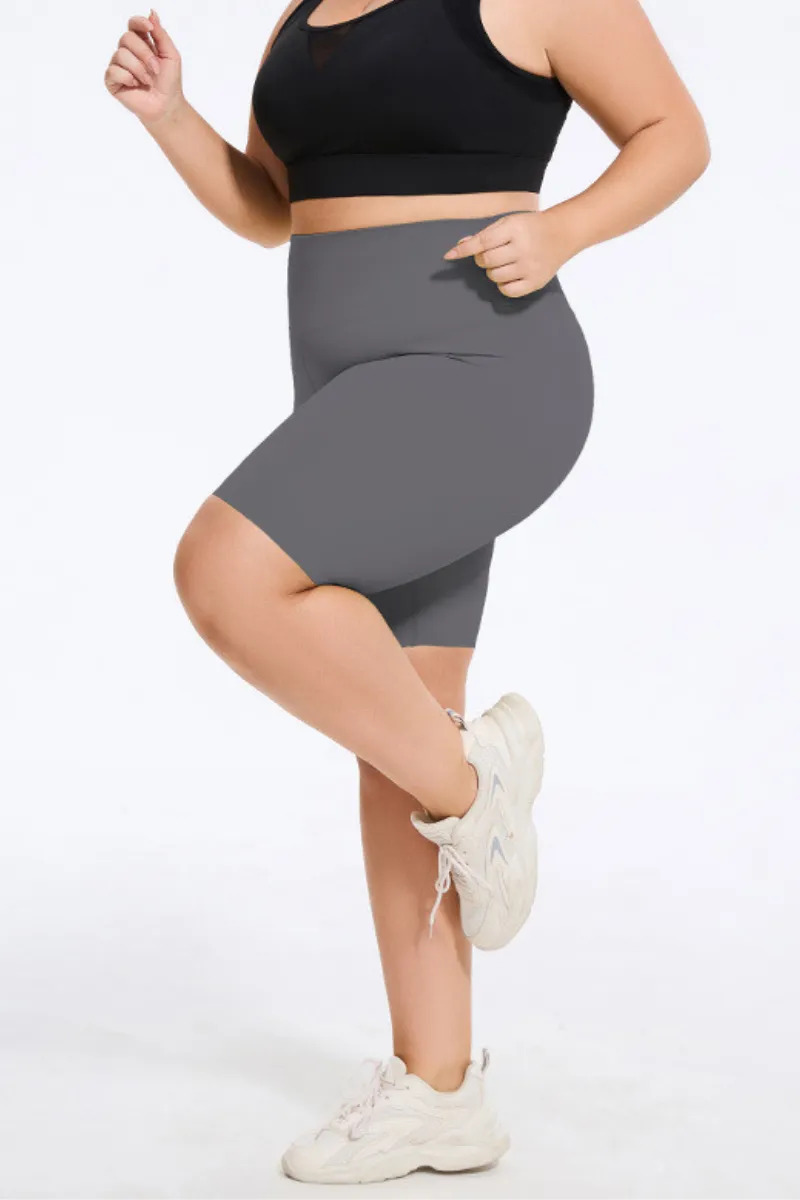High-Waist Flared Sculpting Running Capri Leggings