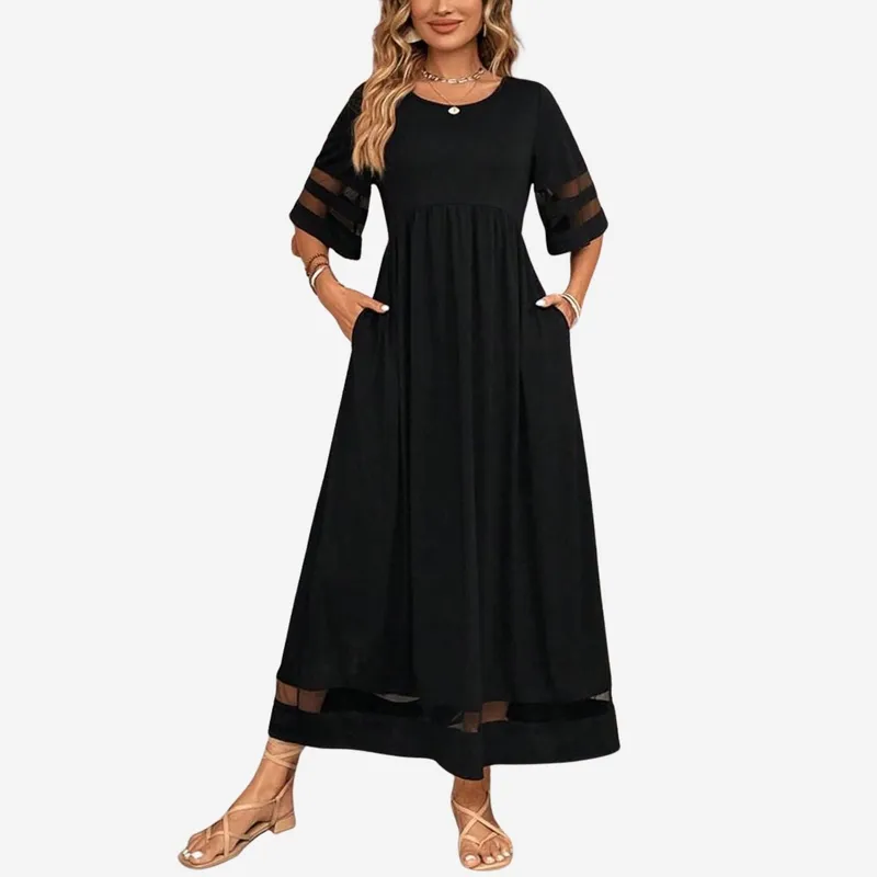 Flattering Tummy-smoothing Midi Dress