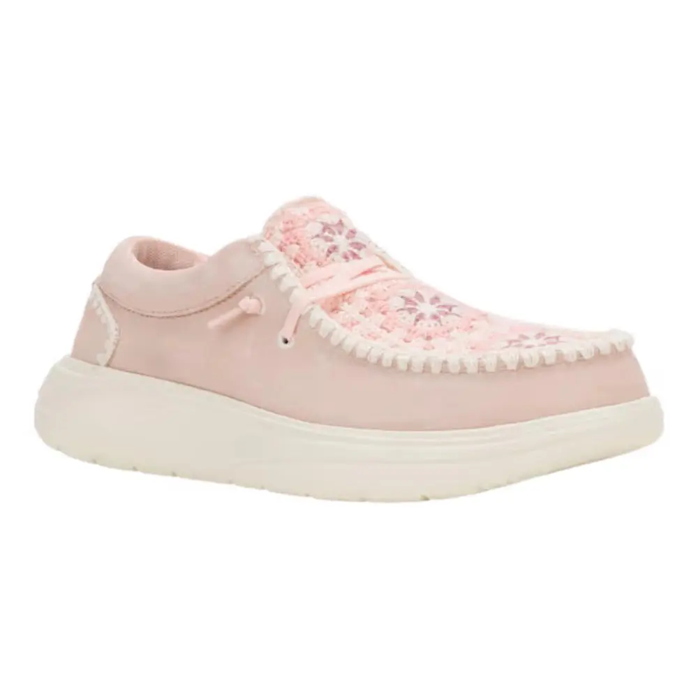 COMF Suede Crochet Casual Shoes For Women